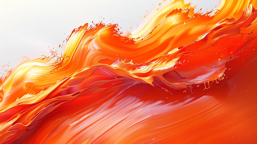 orange acrylic paint for digital devices vibrant desktop wallpaper 4k