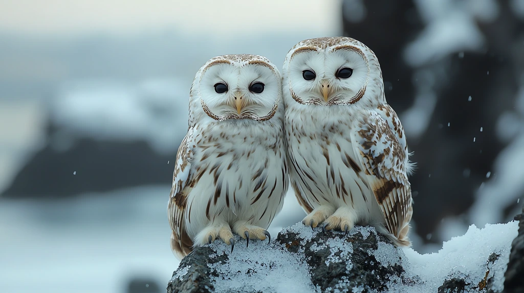 pair floral owls at the end of the world desktop wallpaper 4k