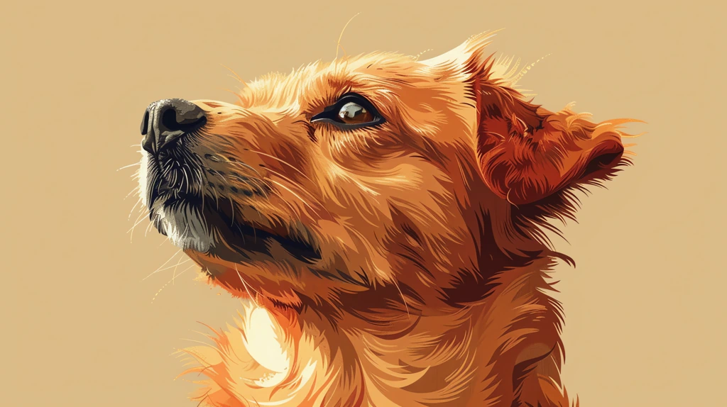 portrait of a dog desktop wallpaper 4k