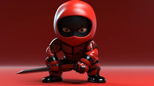 red ninja 1 16x9 video games desktop wallpaper online free download 4k