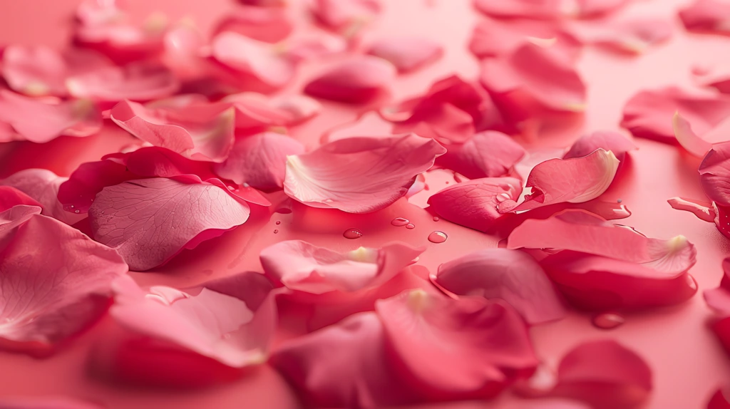 rose petals floating on surface of the water clear photo desktop wallpaper 4k