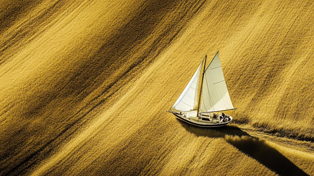 sailing on a sea desktop wallpaper 4k