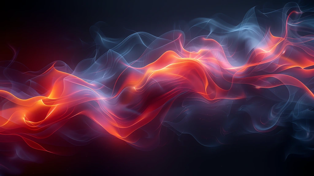 smoky art abstract shape background glowing glossy hyper desktop wallpaper 4k