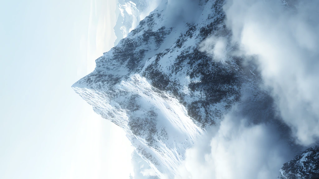 snow mountains over mountains phone wallpaper 4k