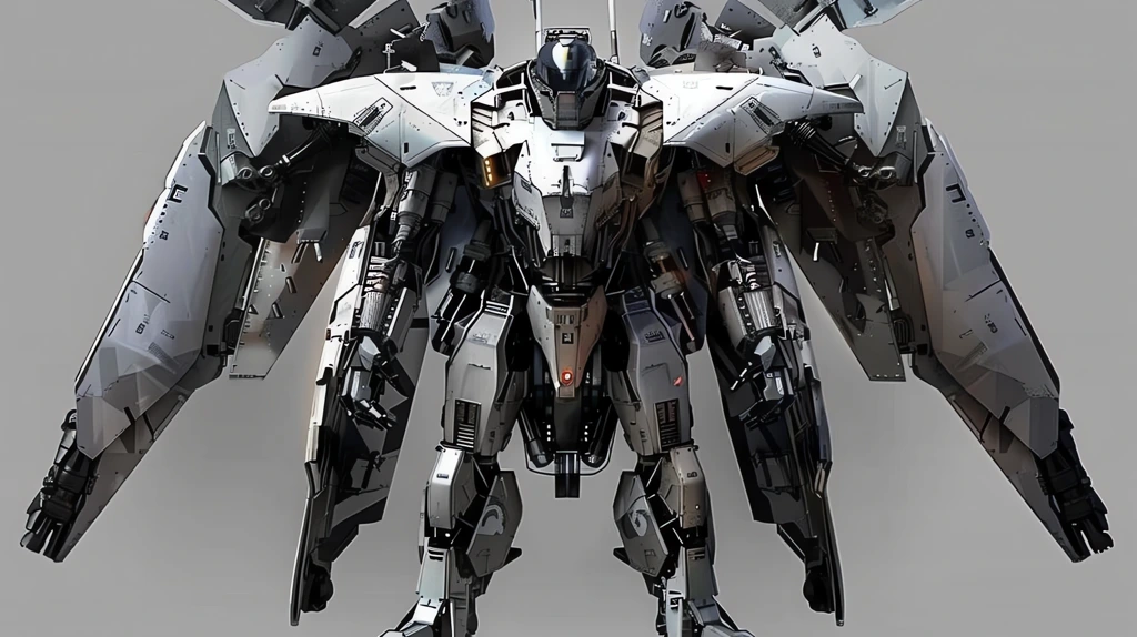 strong giant mech similar to the character in the transformers desktop wallpaper 4k