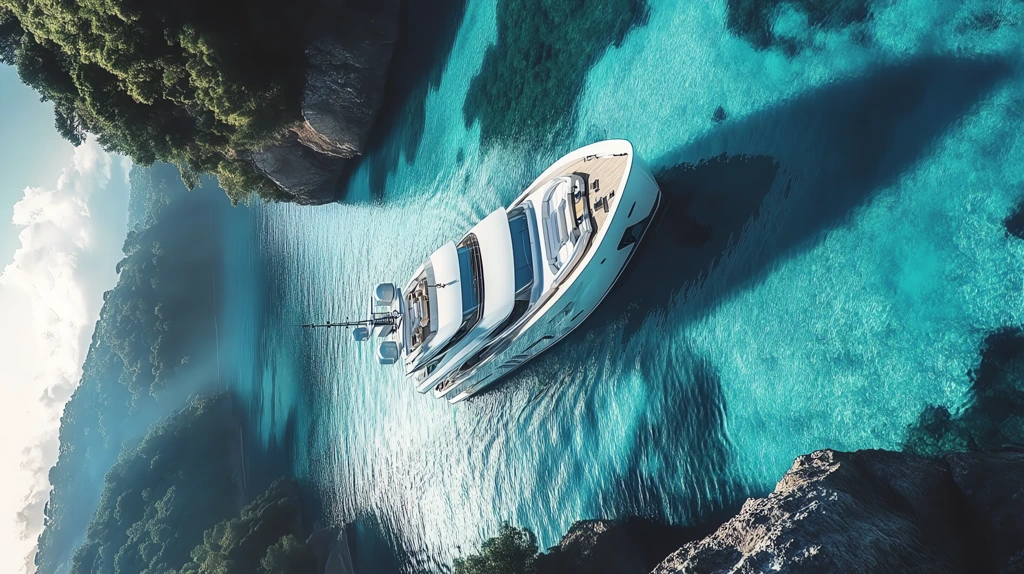 superyacht river luxury paradise phone wallpaper 4k