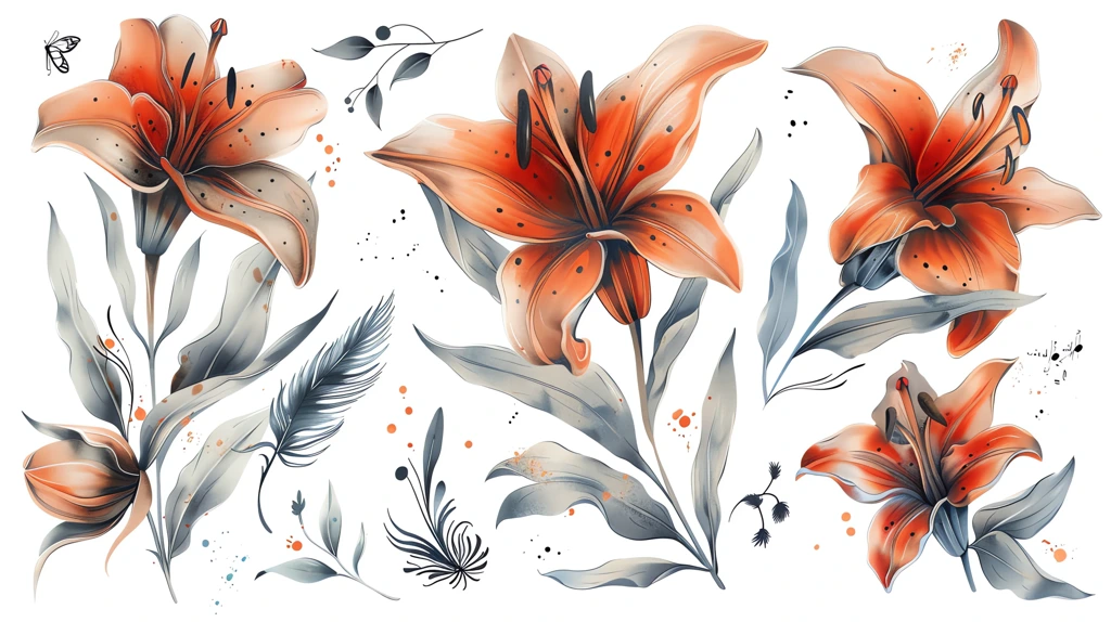 the tattoos flower style of pastel dream desktop wallpaper 4k
