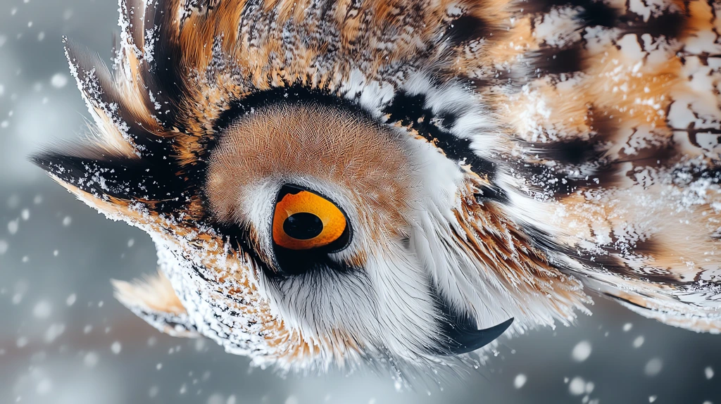 the tiger owl face surreal phone wallpaper 4k