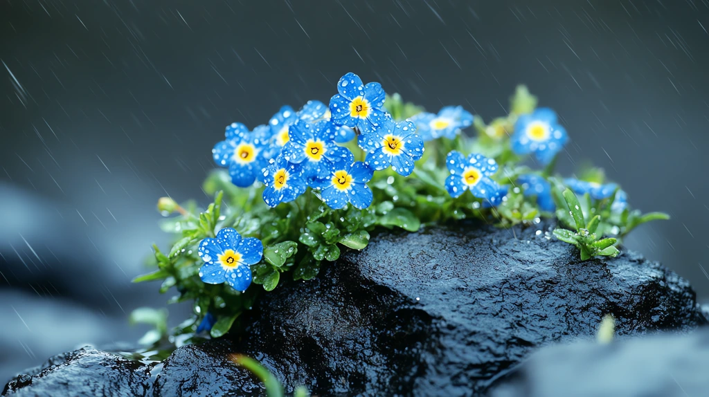 thunder rumbling rain pattering version one desktop wallpaper 4k