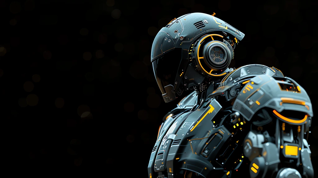 transforming robot cyber is black desktop wallpaper 4k