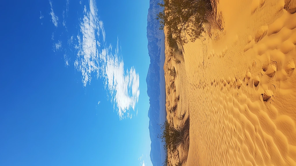 vast desert landscape phone wallpaper 4k