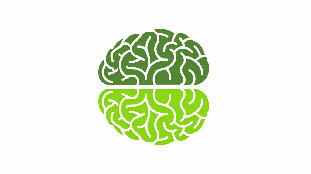 vector logo of two brains phone wallpaper 4k
