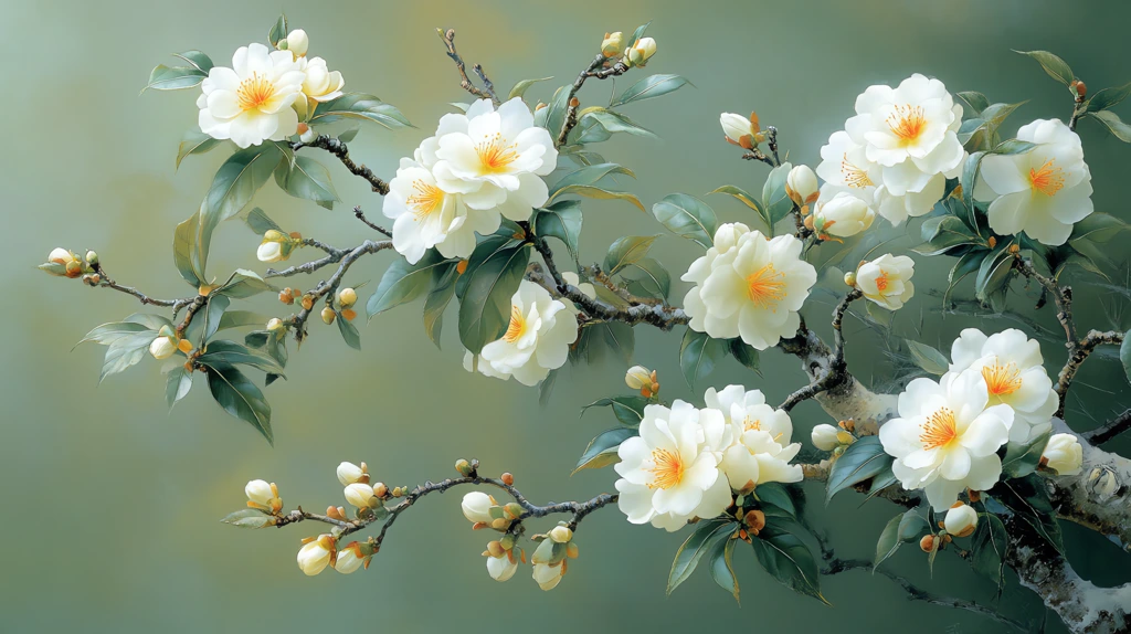 very beautiful osmanthus blossoms blooming desktop wallpaper 4k