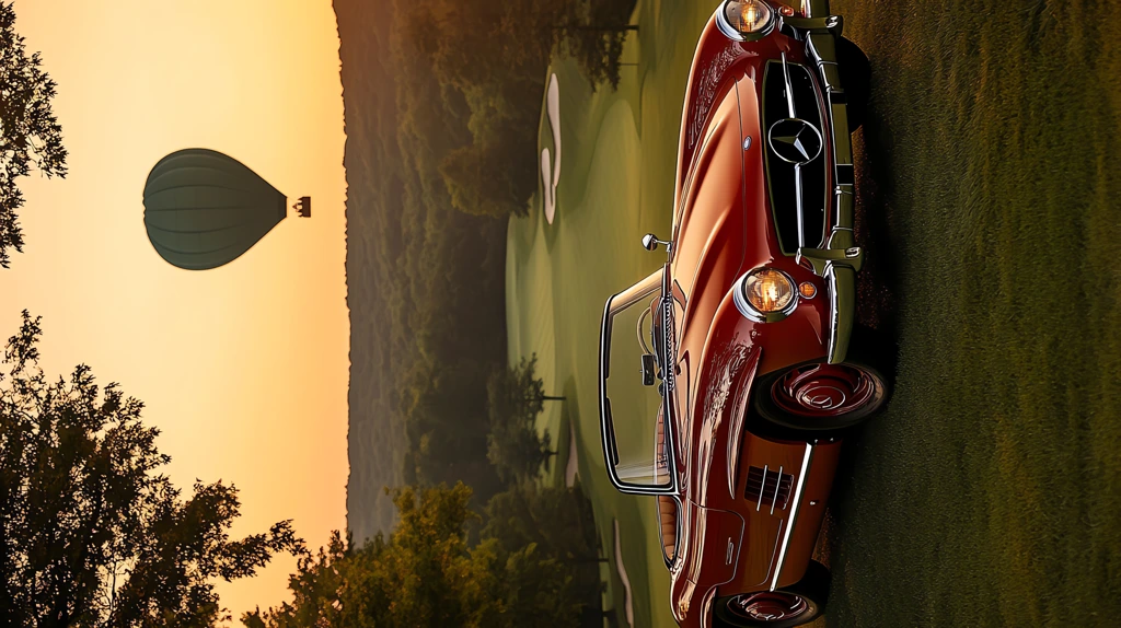 vintage mercedes gullwing 300sl version one phone wallpaper 4k