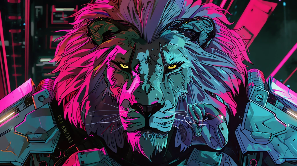 white lion super solder close up desktop wallpaper 4k